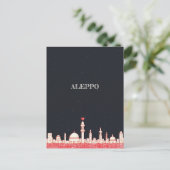Aleppo Syrië Travel Briefkaart (Staand voorkant)
