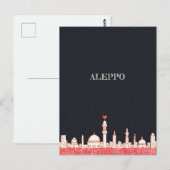Aleppo Syrië Travel Briefkaart (Voorkant / Achterkant)