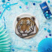Alert Bengal Tiger Paper-Borden Papieren Bordje (Feest)