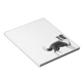 Alert Border Collie Dog Notitieblok (Schuin)