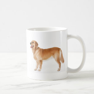Alert Golden Retriever Coffee Mok