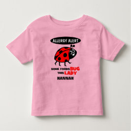 Alert Ladybug Shirt voor voedselallergie