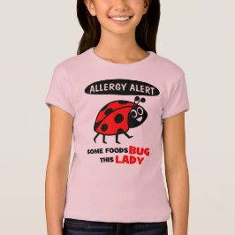 Alert Ladybug Shirt voor voedselallergie