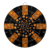 Alert oranje dart board bullseye target markers dartbord (Voorkant)