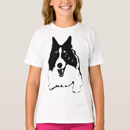 Alert Oren, Gelukkig Hart T-shirt (Voorkant)