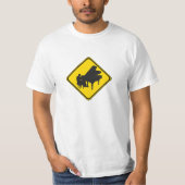 Alert: Piano Player Ahead. T-shirt (Voorkant)