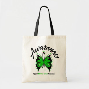 ALERT Vlinder Galblaas Kanker Tote Bag