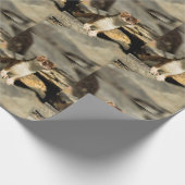 Alert Weasel Cadeaupapier (Hoek)