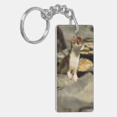 Alert Weasel Sleutelhanger (Voorkant Links)