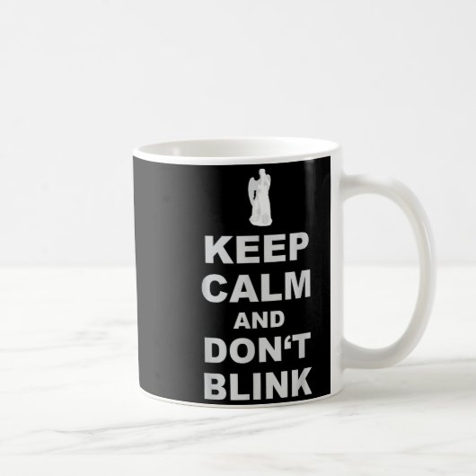 Alert - Weeng Angel - Keep Calm And Dont Blink 2 Koffiemok (Rechts)