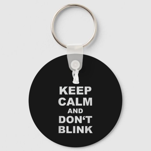 Alert - Weeng Angel - Keep Calm And Dont Blink 2  Sleutelhanger (Voorkant)