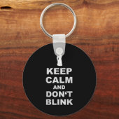 Alert - Weeng Angel - Keep Calm And Dont Blink 2  Sleutelhanger (Voorkant)