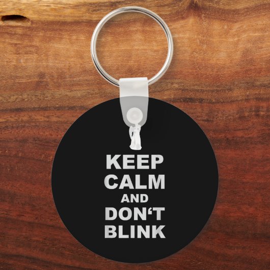 Alert - Weeng Angel - Keep Calm And Dont Blink 2  Sleutelhanger (Voorkant)
