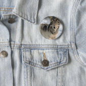 Alert Wolf Ronde Button 5,7 Cm (In situ)