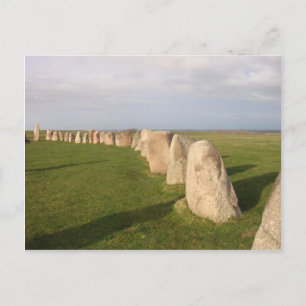 Ales Stenar ~ Zweden Briefkaart