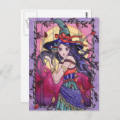 Alessa - Gypsy Witch Briefkaart (Voorkant / Achterkant)