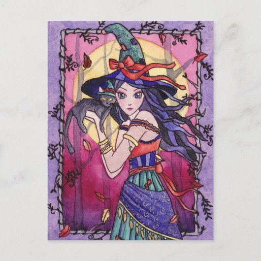 Alessa - Gypsy Witch Briefkaart (Voorkant)