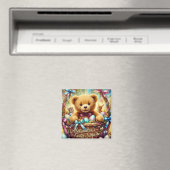 ALESSANDRA ~ Pasen Teddybeer ~ Magneet (Insitu (Vaatwasser))