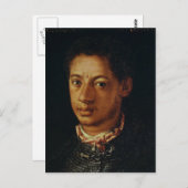 Alessandro de Medici van Agnolo Bronzino. Briefkaart (Voorkant / Achterkant)