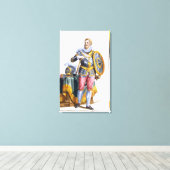 Alessandro Farnese (1546-92) Duke of Parma uit 'R Canvas Afdruk (Insitu (Houten vloer))