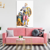 Alessandro Farnese (1546-92) Duke of Parma uit 'R Canvas Afdruk (Insitu (Woonkamer))