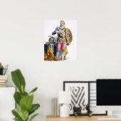 Alessandro Farnese (1546-92) Duke of Parma uit 'R Poster (Thuiskantoor)