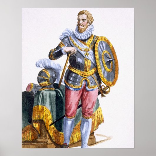 Alessandro Farnese (1546-92) Duke of Parma uit 'R Poster (Voorkant)