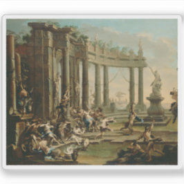 Alessandro Magnasco - Bacchanale Sticker