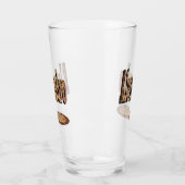 Alessandro Name Logo with Pizza Glas (Links)