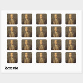 Alessandro Scarlatti Vierkante Sticker (Vel)