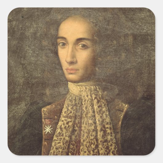 Alessandro Scarlatti Vierkante Sticker (Voorkant)