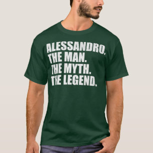 AlessandroAlessandro Naam Alessandro Voornaam T-shirt