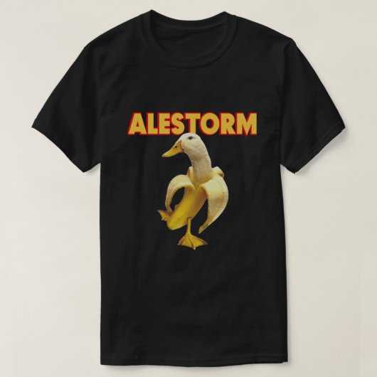 Alestorm Funny Banana Duck T-shirt (Design voorkant)