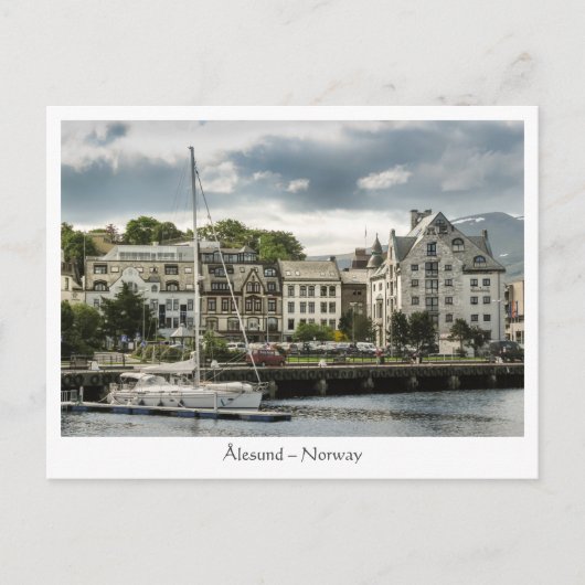 Alesund Briefkaart (Voorkant)