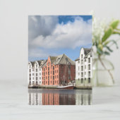 Alesund Noorwegen Card (Staand voorkant)