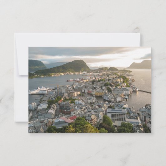 Alesund Noorwegen Card (Voorkant)