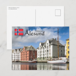 Alesund Noorwegen Souvenir Briefkaart