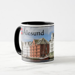 Alesund Noorwegen Souvenir Mok