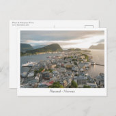 Alesund Norway Briefkaart (Voorkant / Achterkant)