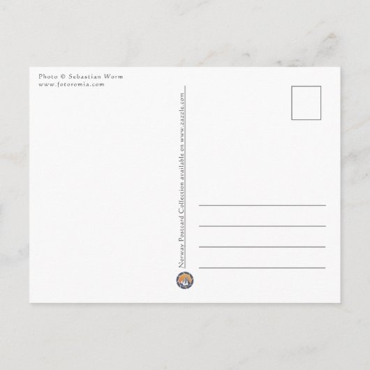 Alesund Norway Briefkaart (Achterkant)