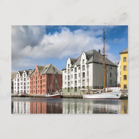 Alesund Norway Briefkaart (Voorkant)