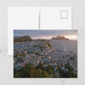 Alesund Norway Feestdagenkaart (Voorkant / Achterkant)