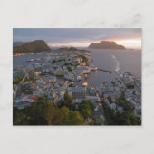 Alesund Norway Feestdagenkaart (Voorkant)