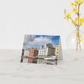 Alesund Norway Kaart (Gele Bloem)