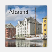 Alesund Norway Magneet (Voorkant)