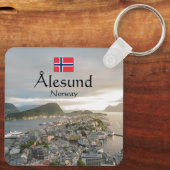 Alesund Norway Sleutelhanger (Achterkant)