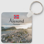 Alesund Norway Sleutelhanger (Achterkant)