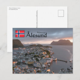 Alesund Norway Souvenir Briefkaart