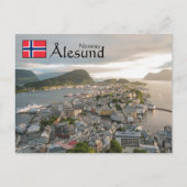 Alesund Norway Souvenir Briefkaart (Voorkant)