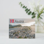Alesund Norway Souvenir Briefkaart (Staand voorkant)